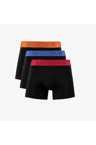 United4 Unıted4 Classic Erkek Siyah Boxer U4boxer008 Siyah