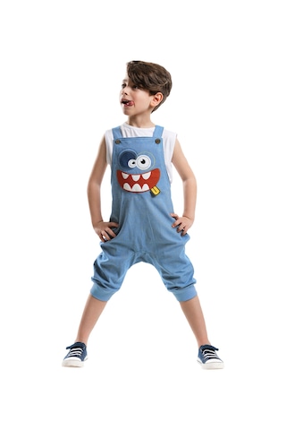 Denokids Yeah Erkek Çocuk Gabardin Tulum
