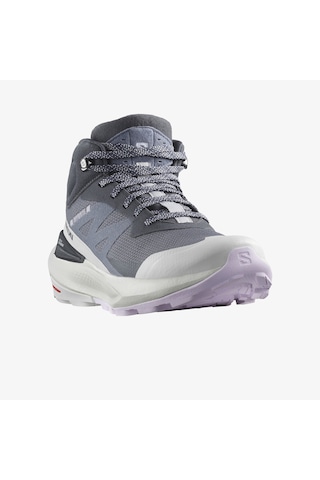 Salomon Elixir Activ Mid Gore-tex Kadın Gri Bot Düz L47457400 Gri