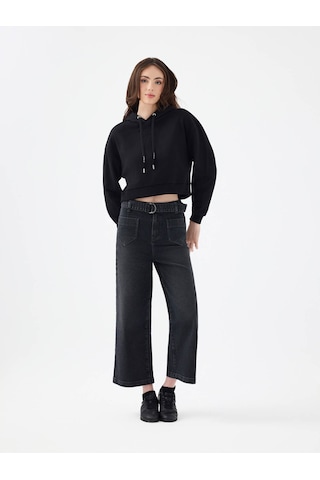 Loft Siyah Kadın Sweatshirt Lf2041030 Siyah