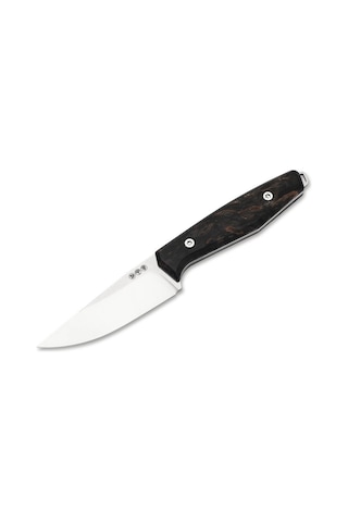 Böker Germany Ak1 Droppoint Magnacut Black Birch Burl Bıçak Çok Renkli