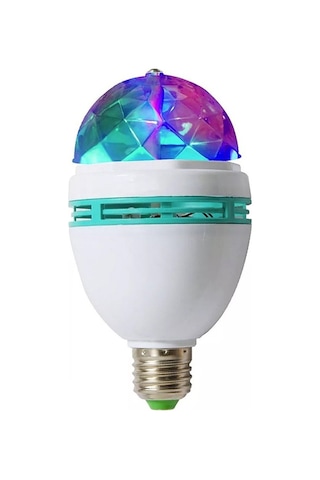 Powermaster Pm-14620 Animasyonlu Renkli Dönen Lamba E27