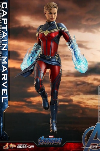 Hot Toys Captain Marvel Endgame Sixth Scale Figure MMS575 906305