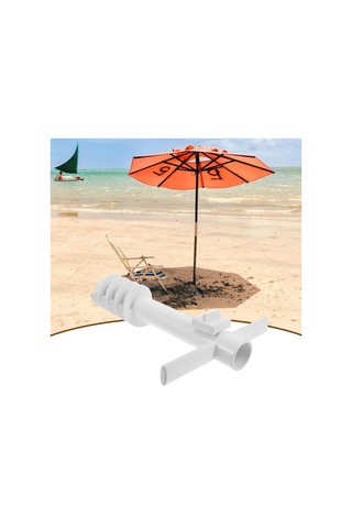 Plaj Şemsiyesi Kum Çapa Plastik Kamp Otlak Şemsiye Ve Teras
