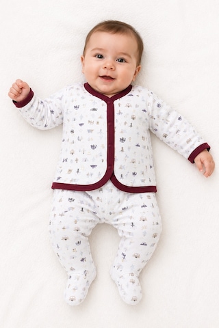 Babyhola Unisex Yenidoğan Bebek Zıbın Takımı 12766 Pembe