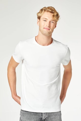 Loft Erkek Basic Beyaz Tshirt LF 2026814 Beyaz