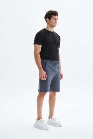 AR-MA Arma Erkek Regular Fit Basic Süprem % 100 Pamuk Cepli Şort Y29504279002 Gri
