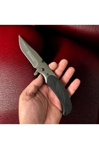 Browning A 377 Kamp Çakı Siyah