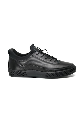 Greyder 13640 Hakiki Deri Klasik Sportif Erkek Ayakkabı Bot Siyah 001