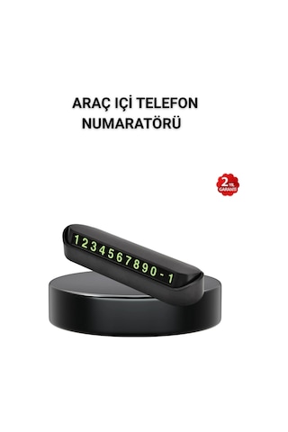 Alüminyum Kasa Gri Çevirmeli Araç İçi Telefon Numaratörü Diğer