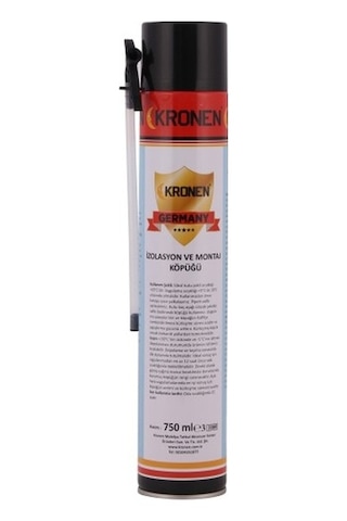 Kronen Normal İzolasyon Ve Montaj Köpüğü 860 Gr Kronen Normal İzolasyon Ve Montaj Köpüğü 860 Gr