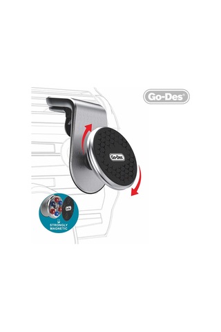 Go Des GD-HD676 L-Shaped Magnetik Araç Telefon Tutucu ZORE-221180 221181