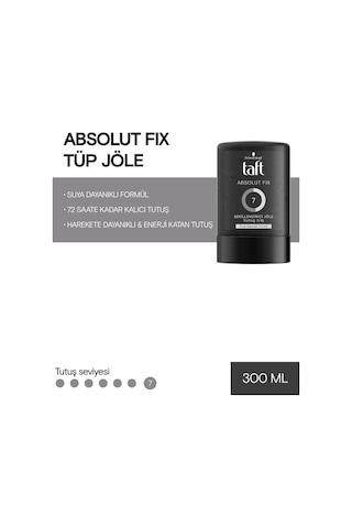 Taft Absolut Fıx Şekillendirici Jöle 2 x 300 ML