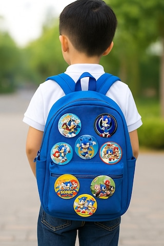 Lisanslı Yaka Çanta Rozeti Sonic 6lı Paket Pinyata İçi Küçük Hediyelikler Diğer