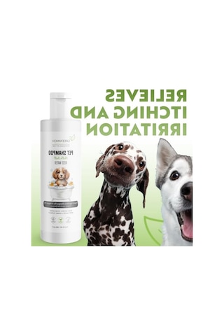 400 Ml Organik Kedi Köpek Şampuanı, Tahriş Ve Koku Giderici