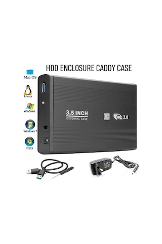 3.5 İnç Usb 3.0 Harici Sata Harddisk Kutusu Harici Hdd Kutu