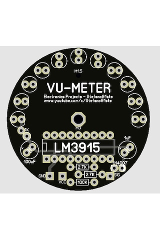 30Db Stereo Vu Metre Devresi Lm3915