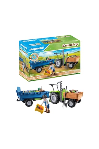 Playmobil Country Römorklu Traktör - 71249