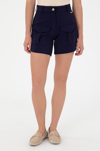 U.s. Polo Assn. Kadın Lacivert Şort Örme 50281899-vr033 Lacivert