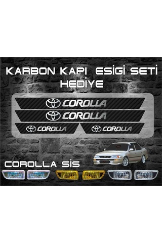 Sm Motors Toyota Corolla Efsane Kasa Sis Farı Kırmızı Tyc00490454886