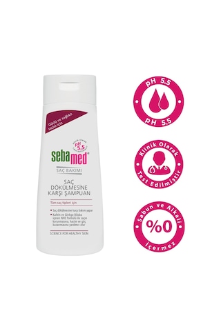 Sebamed Şampuan 400ml Saç Dökülmesine Karşı Tümsaçlar İçin 5li