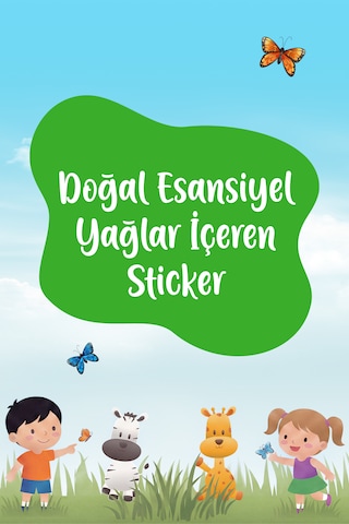 Defans Natura Esansiyel Yağlar İçeren Sticker 2'li
