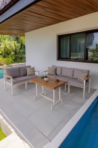 Neokas Bahçe Takımı, Balkon Mobilyası, 2+3+masa, Kafe Koltuğu, Minimalist Tasarım