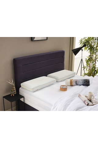 Oxydeep - Yorgunluk Önleyici Yastık - Uyku Düzenleyen Yastık - Nefes Alabilen Ortopedik Visko Yastık 1 Adet Çok Renkli