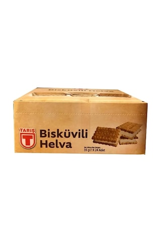 Tariş Büsküvi Arası Helva 24 x 35 G