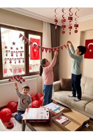 23 Nisan Süsleme Seti 120 Parça Genel