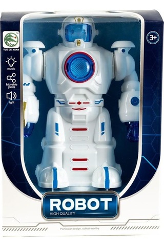 1102b Pilli Müzikli Işıklı Full Robot