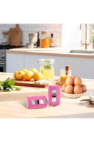 Paslanmaz Çelik Yumurta Açıcı 3pcs Seti, Sert Haşlanmış Çiğ Yumurta, Soyucu Alet, Mutfak İçin Kraker Paslanmaz Çelik