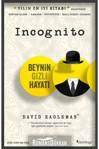 Incognito - Beynin Gizli Hayatı - David Eagleman - Domingo Yayınevi
