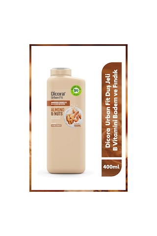 Dicora Urban Fit Badem Fındık + Narenciye Kayısı Duş Jeli 2 x 400 ML
