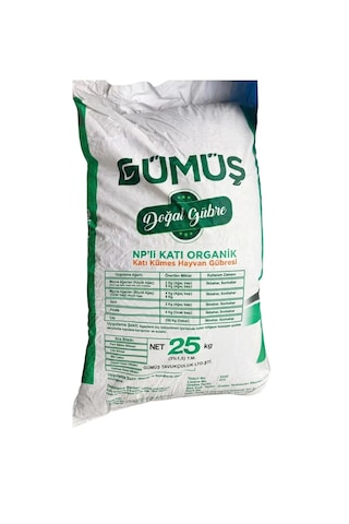 25 Kg Organik Doğal Tavuk Gübresi