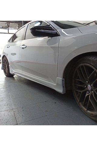 Honda Civic Fc5 2016-2021 Boyasız Plastik Sağ-sol Takım Turbo Marşpiyel