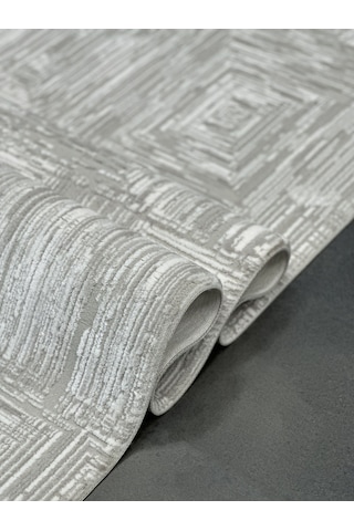 Woolen Halı Palace Modern Akrilik Halı 4860 Grı Renkli