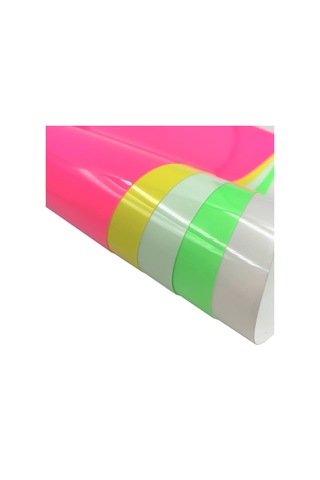 30 X 50cm Aydınlık Pu Gravür Filmi Isı Transferi Vinil Yeşil Parlayan Yeşil Işık