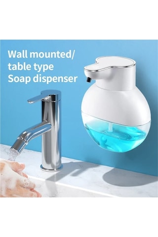 Ulzyvf Akıllı Otomatik Sabun Köpük Ve Jel Dispenseri - Banyo İçin Beyaz Beyaz