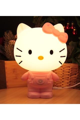 Hello Kitty Gece Lambası Ve Masa Lambası