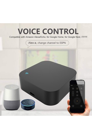 Tenfowee Tuya Wifi Akıllı Kızılötesi Kumanda: Ev Aletlerinizi Sesle Kontrol Edin, Google Home Ve Alexa Uyumlu, Tv, Klima Ve Daha Fazlası İçin