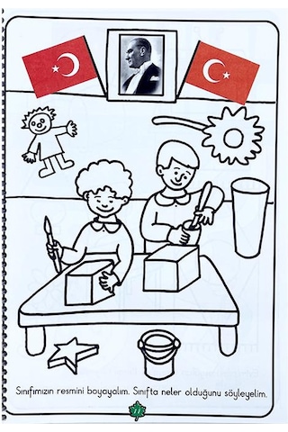 Bilişsel ve Psikomotor - Alanla İlgili Etkinlik Kitabı 4-5 Yaş- Duru
