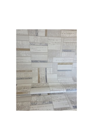 Badelya Home London 003 Krem Multi Bambu Akrilik Yumuşak Modern Özel Kesim Salon Koridor Halısı 003-krem/multi