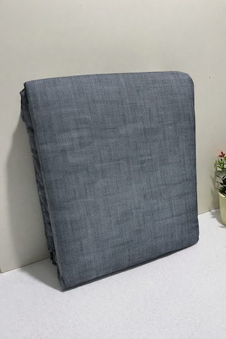 Ütü Masası Kılıfı Büyük Boy İpli Stoperli Keçeli Kılıfı Örtüsü Bezi 55x140cm Grey Koyu Gri