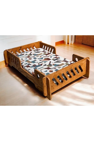 Ed Pet Dizayn Odlin Bilboa Köpek Yatağı Ceviz 40 x 70 CM