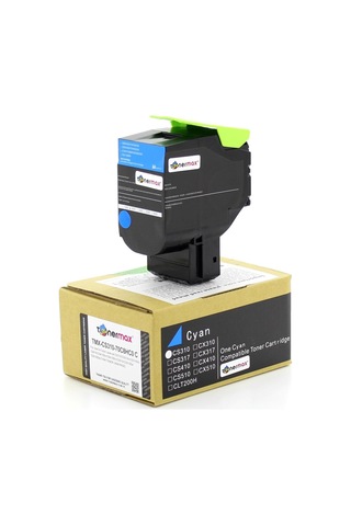 Tonerturk Lexmark 70C8Hc0 Mavi Uyumlu Toner / Cs310 / Cs410 / Cs510