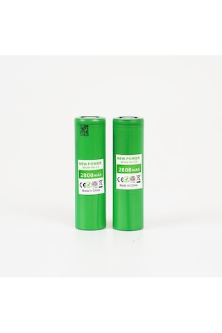 Vtc 6 18650 3.7 V 2800 Mah 2'li Li-ıon Puntolanablir Batarya
