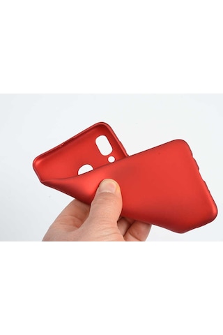 Samsung Uyumlu Galaxy A20 Kılıf Zore Premier Silikon Kapak Gold