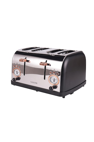 Yasomi YK-628T 4 Dilimli Geniş Yuvalı Ekmek Kızartma Makinesi