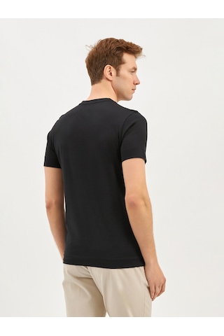 Karaca Erkek Modern Fıt Tişört-siyah 11.25s.06.607 Siyah